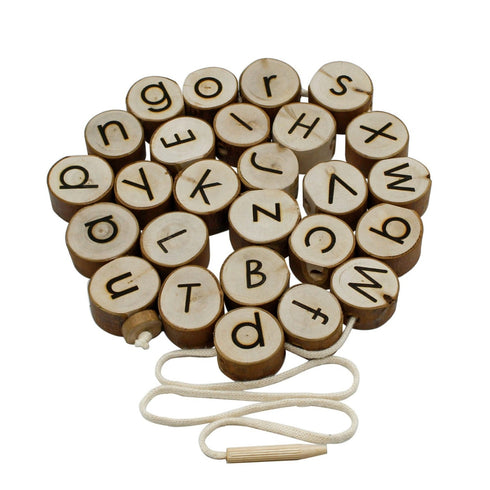 QTOYS - Alphabet Threading Set